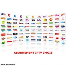 Abonnement IPTV - 3 Mois