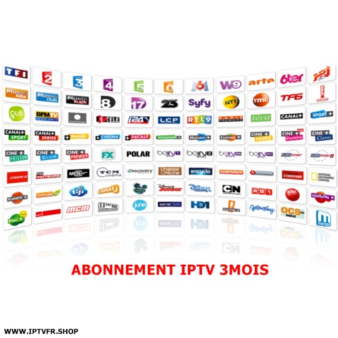 Abonnement IPTV - 3 Mois